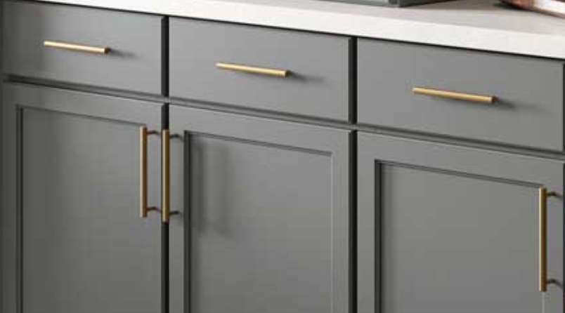 The cabinet door supplier Atlanta calls first.