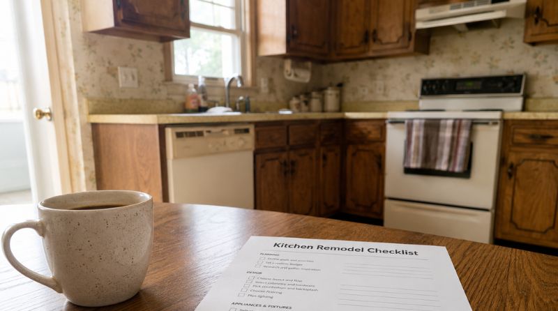 The kitchen remodel checklist is your go-to guide.
